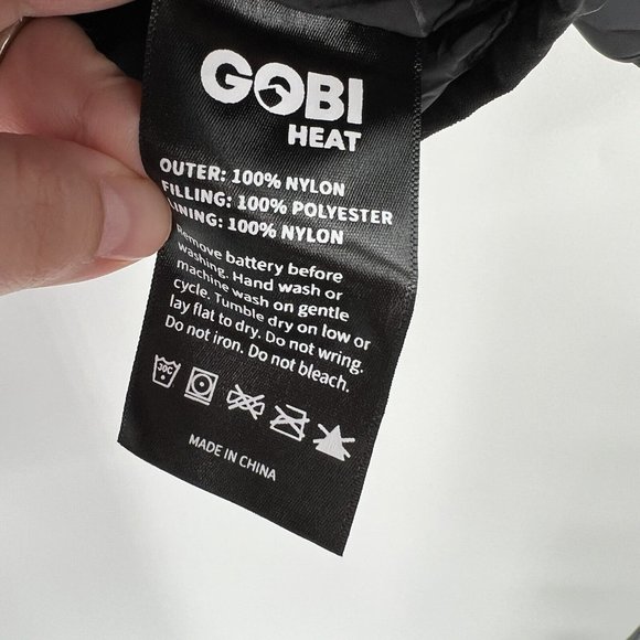 Gobi Heat Wolf Women's 3-Zone Heated Puffer Jacket in Black Onyx sz XL Full Zip - Picture 4 of 5
